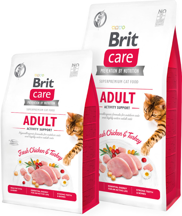 Brit Care Cat Grain-Free Adult Activity Support 4 kg