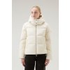 Dámská bunda Woolrich Alsea Short Down Puffer Jacket bílá