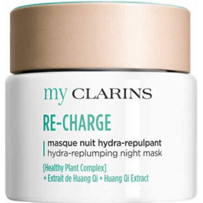 Clarins My Clarins Re Charge Hydra-Replump Nigh Mask Detoxikační a hydratační noční maska 50 ml – Sleviste.cz