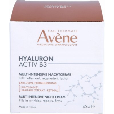 Avene Hyaluron Activ B3 Multi-Intensive Night Cream 40 ml – Zboží Dáma