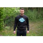mikina BEZ KAPUCE UNISEX SAVES HELP Fotbal Ball Black SHFM003 – Zboží Dáma