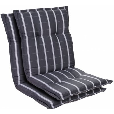 Blumfeldt Prato, čalouněná podložka, podložka na židli, podložka na nižší polohovací křeslo, na zahradní židli, polyester, 50 x 100 x 8 cm (CPT10_10221400-2_)