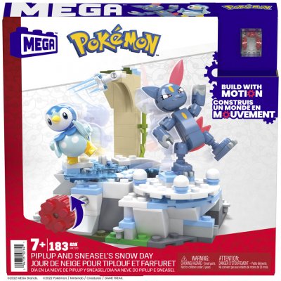 Mega Pokemon - Piplup a Sneasel's Snow Day – Zboží Dáma