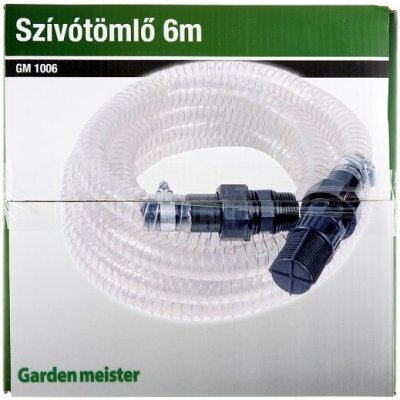 GardenMeister sací hadice 6 m GM1006 – Zboží Mobilmania