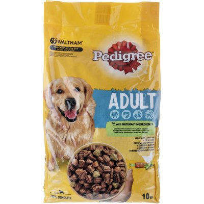 Pedigree Adult suché s kuřecím masem 10 kg – Zboží Mobilmania