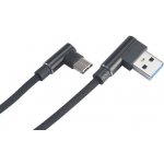 Akasa AK-CBUB34-10GL USB 2.0 typ A na typ C, 1m – Zbozi.Blesk.cz