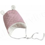 Pudrová zimní čepička pro miminko – Zboží Dáma