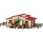 Schleich 42195 Stáj velká s koňmi a vybavením – Sleviste.cz