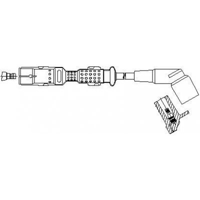 Kabel zapalovací svíčky BREMI 136/40