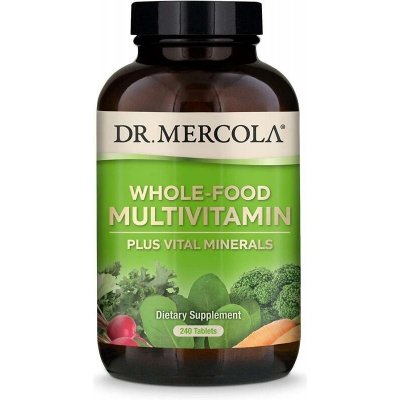 Dr. Mercola Přírodní Multivitamín 240 tablet – Hledejceny.cz