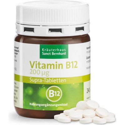 Sanct Bernhard Vitamin B12 Supra 200 µg 240 tablet – Hledejceny.cz