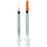 Chirana Stříkačka inzulinová oranžová 1 ml 29 G U 100 0,33 x 12,7 mm 100 ks – Zboží Dáma