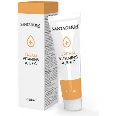 SANTADERM Krém s vitaminy A E + C na suchou a olupující se pokožku 50 ml – Zboží Dáma