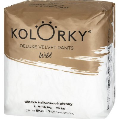 Kolorky Deluxe Velvet wild L 8-13 kg 19 ks – Zbozi.Blesk.cz