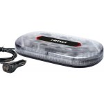 Amio LED magnetický plochý maják 12/24V 328 mm, 48 LED, oranžový, R65 R10 | Zboží Auto