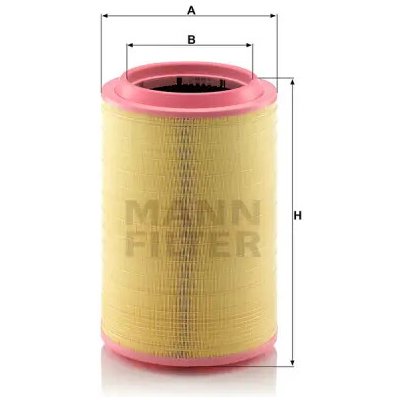 MANN FILTER Vzduchový filtr C 33 1630/2 – Hledejceny.cz