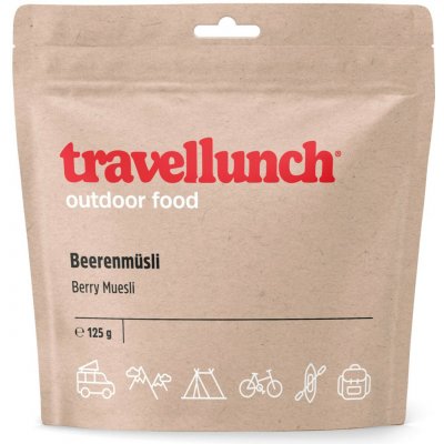 Travellunch Müsli s jahodami 125 g – Hledejceny.cz
