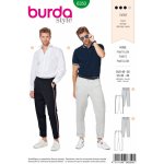 Střih Burda číslo 6350 pánské kalhoty s lampasem, pánské letní kalhoty – Zboží Mobilmania