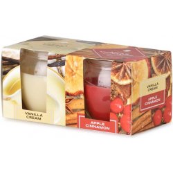 Emocio Vanilla Cream & Apple Cinnamon 65x63 mm 2 ks