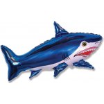 GRABO fóliový balónek Žralok modrý 36 91cm nafukovací – Hledejceny.cz