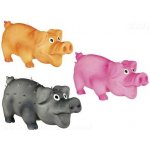 Trixie Latexové prasátko "štětináč" se zvukem 10 cm – Zboží Dáma