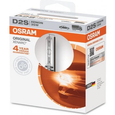 Osram Original Xenarc Softcover D2S 85V 35W P32d-2 66240-1SCB – Zboží Mobilmania