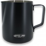 COFFEE LIMIT Konvička na mléko džezva matná černá 600 ml – Zboží Mobilmania