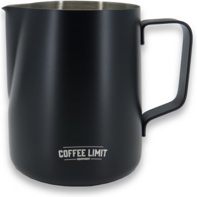 COFFEE LIMIT Konvička na mléko džezva matná černá 600 ml – Zboží Mobilmania