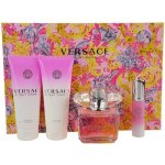 Versace Bright Crystal EDT 90 ml + EDT 10 ml + tělové mléko 100 ml + sprchový gel 100 ml dárková sada – Hledejceny.cz