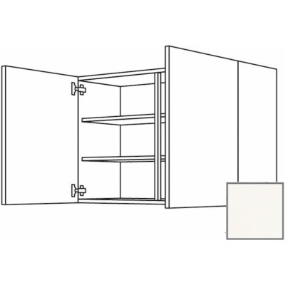 Naturel Kuchyňská skříňka horní Erika24 s dvířky 90x72x35 cm bílá lesk 450.W901 – Zboží Mobilmania