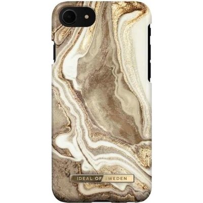 Pouzdro iDeal Of Sweden Fashion pro iPhone 8/7/6/6S/SE 2020/2022 golden sand marble