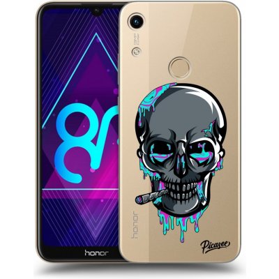 Pouzdro Picasee silikonové Honor 8A - EARTH - Lebka 3.0 čiré – Zboží Mobilmania