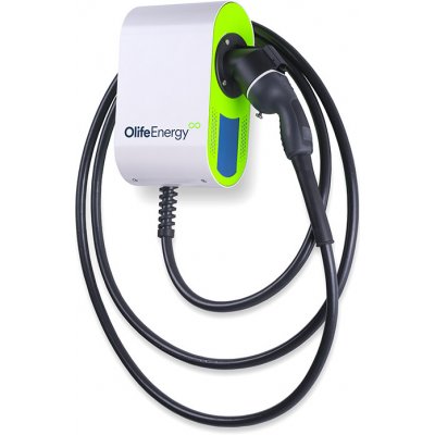 OlifeEnergy Wallbox BASE Type2 rovný kabel 3m 400 V AC 22 kW 32 A | Zboží Auto