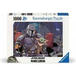 RAVENSBURGER Star Wars: The Mandalorian 1000 dílků – Zboží Mobilmania