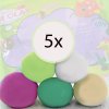 Modelovací hmota MASO Fun-ColourfulPlay15 plastelína na bázi jílu 5ks x 60 g