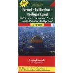 Izrael Palestina Svatá země mapa 1:150 000 – Hledejceny.cz