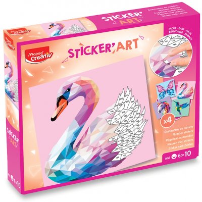 Maped Creativ Sticker´Art kreativní sada Elegant Creatures – Hledejceny.cz