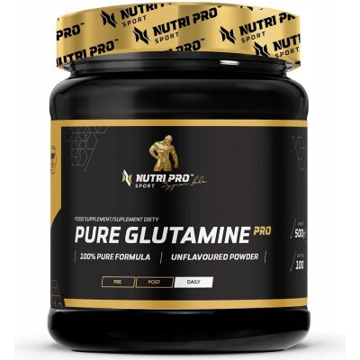 Nutri Pro Glutamine 500 g – Zbozi.Blesk.cz