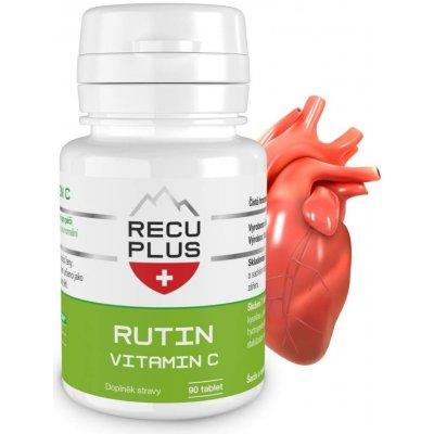 RECUPLUS Rutin + vitamin C 90 tablet – Hledejceny.cz