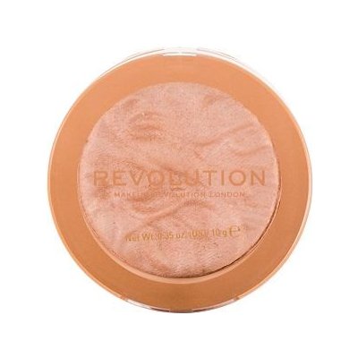 Makeup Revolution London Re-loaded vysoce pigmentovaný pudrový rozjasňovač just my type 6,5 g – Sleviste.cz