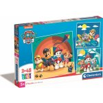 Clementoni Dětské Paw Patrol 25209 3 x 48 dílků – Sleviste.cz