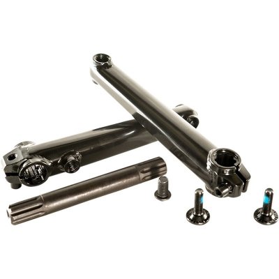 Family Tubular 3-Piece 8-Spline BMX Cranks