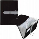 Herlitz Spisové desky easy orga A4 s 12dílným organizérem, černé – Sleviste.cz