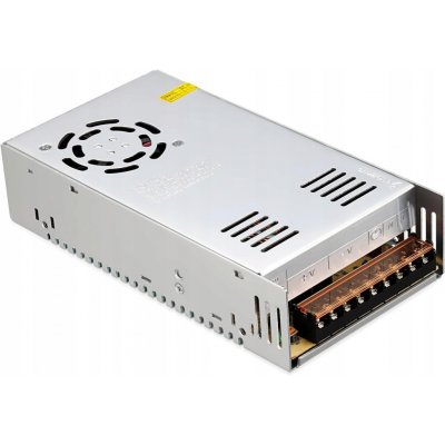 Spínaný zdroj 12V 33A 400W – stabilizovaný, s ochranami, ventilátor – Hledejceny.cz