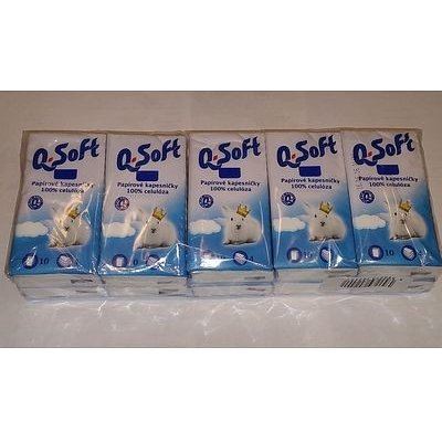 Q soft papírové kapesníčky 4-vrstvé 100x10 ks – Zboží Dáma