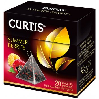 Curtis černý čaj Summer Berries pyramidy 20 ks