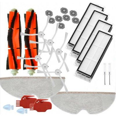 Jolly Xiaomi Mi Roborock S6 / S6 MaxV / S6 Pure kartáče a mopovací textilie a filtry 24 ks – Hledejceny.cz