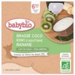 Babybio Svačinka s kokosovým mlékem kiwi a banán 4 x 85 g – Zboží Mobilmania