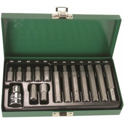 bitů Imbus, H4 H12, délky 30 a 75 mm, 15 kusů Jonnesway S29H4115S – Zboží Dáma