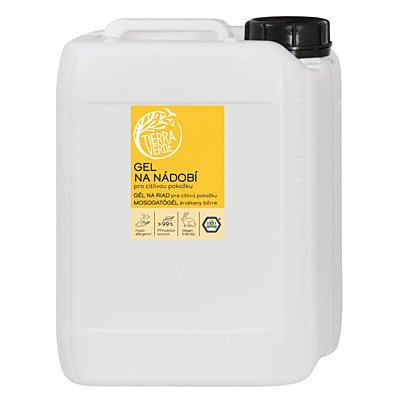Tierra Verde Gel na nádobí citlivá pokožka 5 l – Zboží Dáma